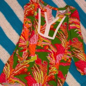 3/4 sleeve flowy blouse